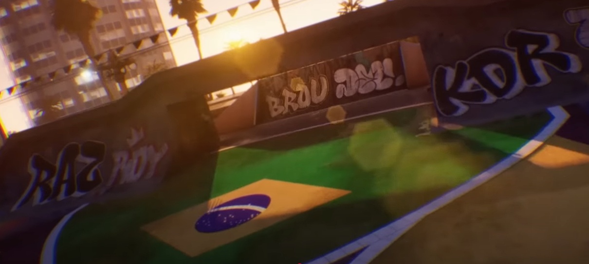 Tony Hawk's Pro Skater 3+4 é revelado com Rayssa Leal e pista no Rio de Janeiro