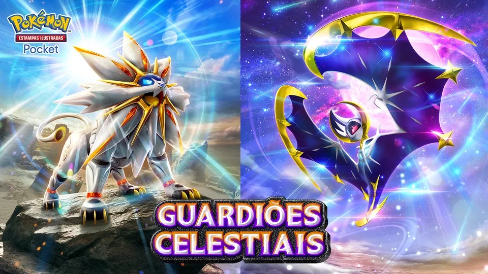 Pokémon Estampas Ilustradas Pocket recebe expansão de Sun e Moon no fim de abril