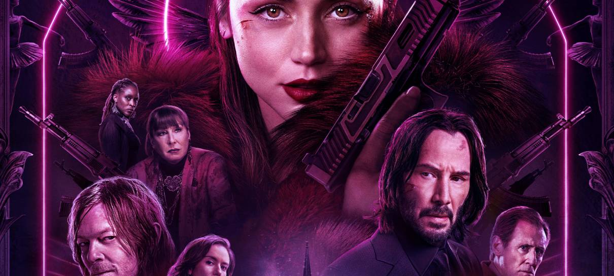 Bailarina ganha cartaz com Ana de Armas armada e John Wick de volta