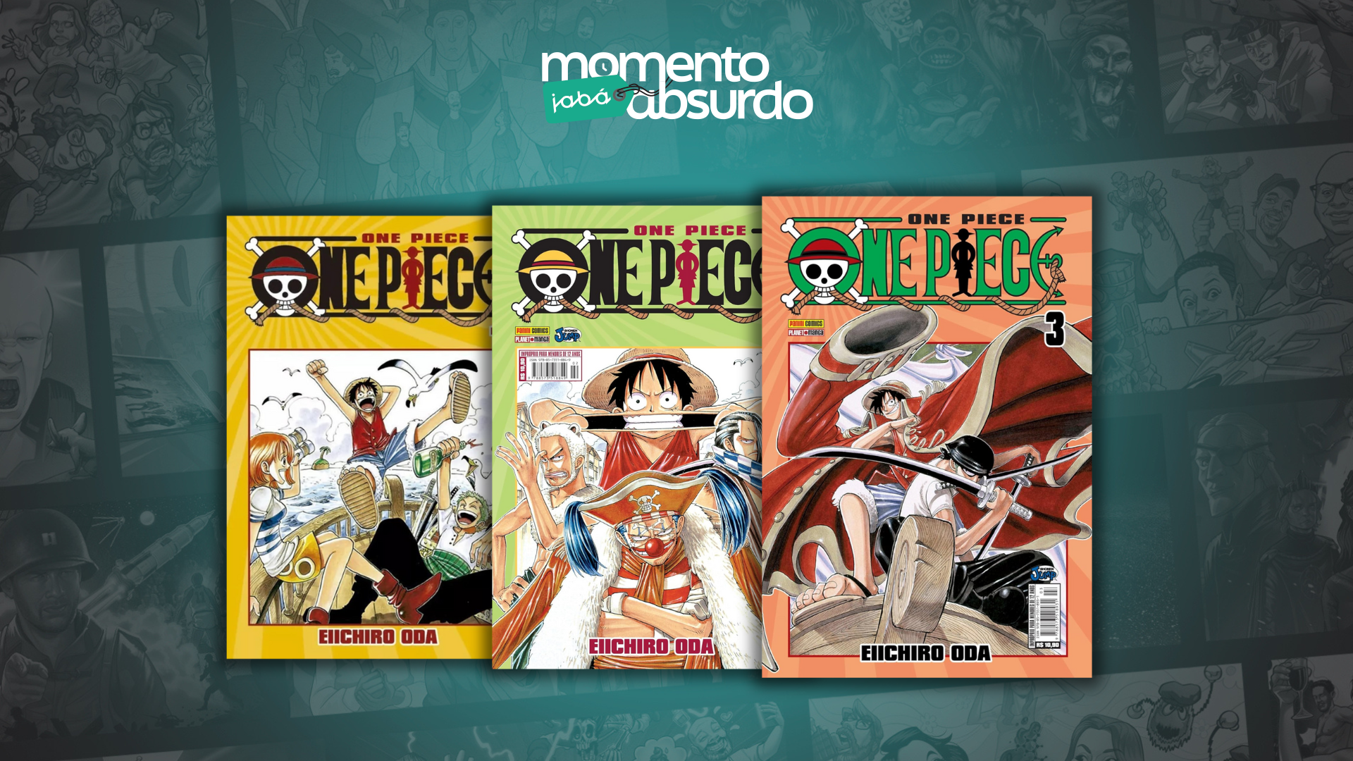 Primeiros volumes de One Piece estão em oferta na Amazon