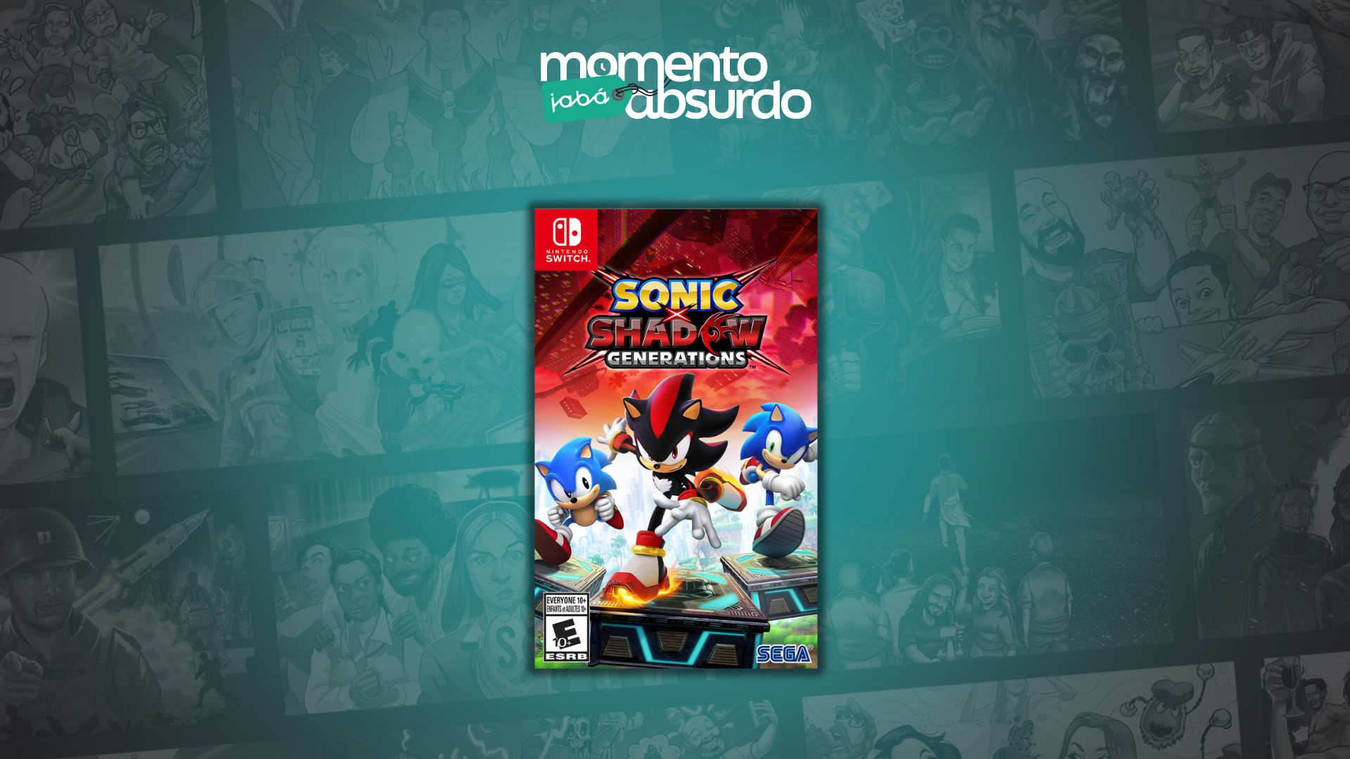 Sonic X Shadow Generations para Switch está em oferta no App Day da Amazon