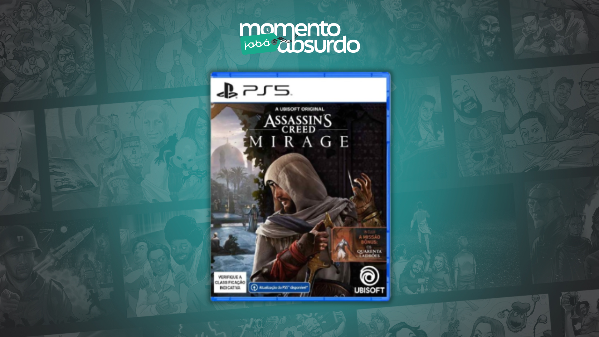 Assassin’s Creed Mirage para PS5 está com grande desconto na Amazon