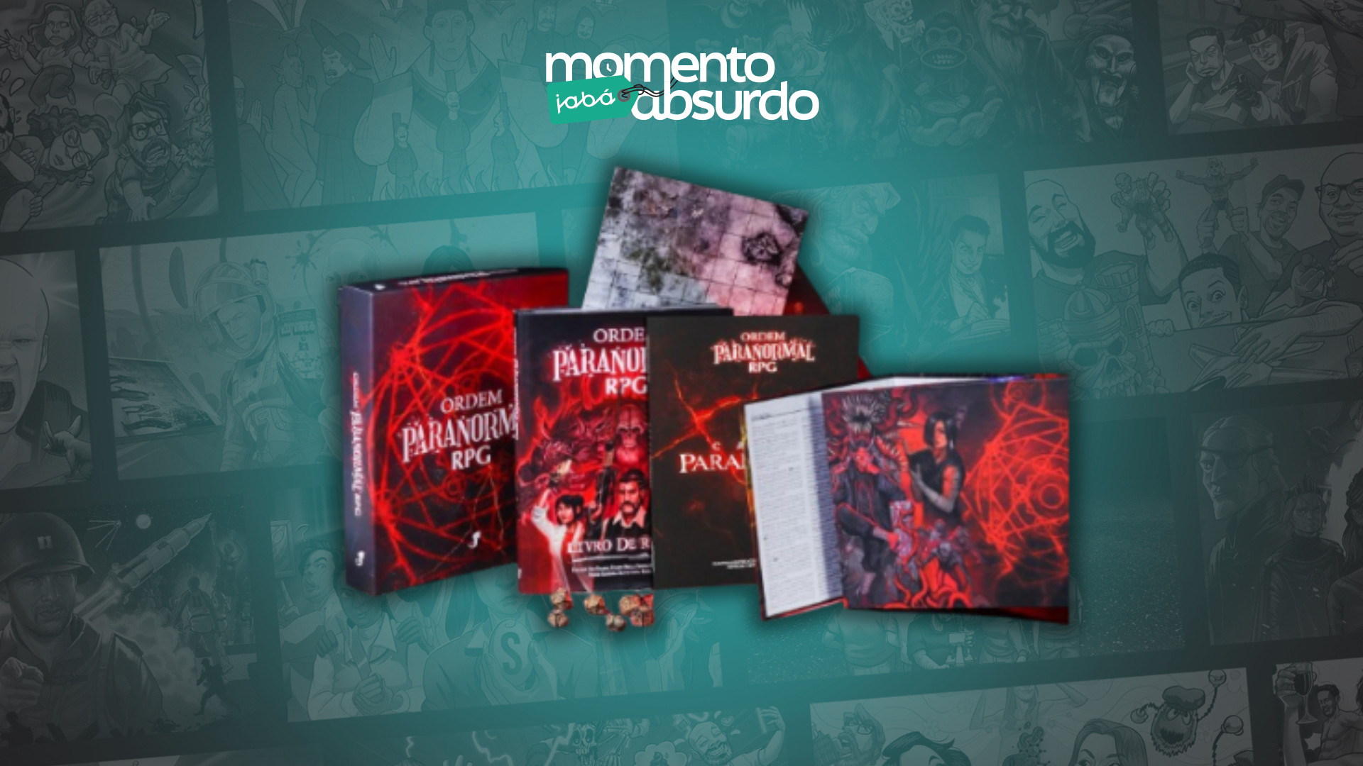 Versão de luxo do RPG de Ordem Paranormal em promoção!