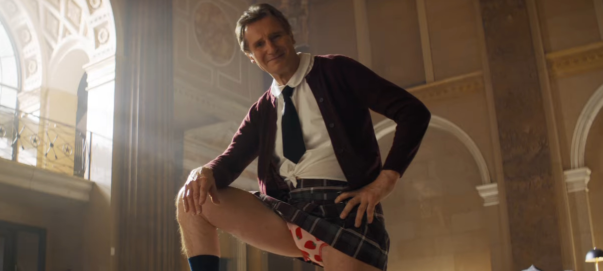 Corra que a Polícia Vem Aí apresenta Liam Neeson em teaser
