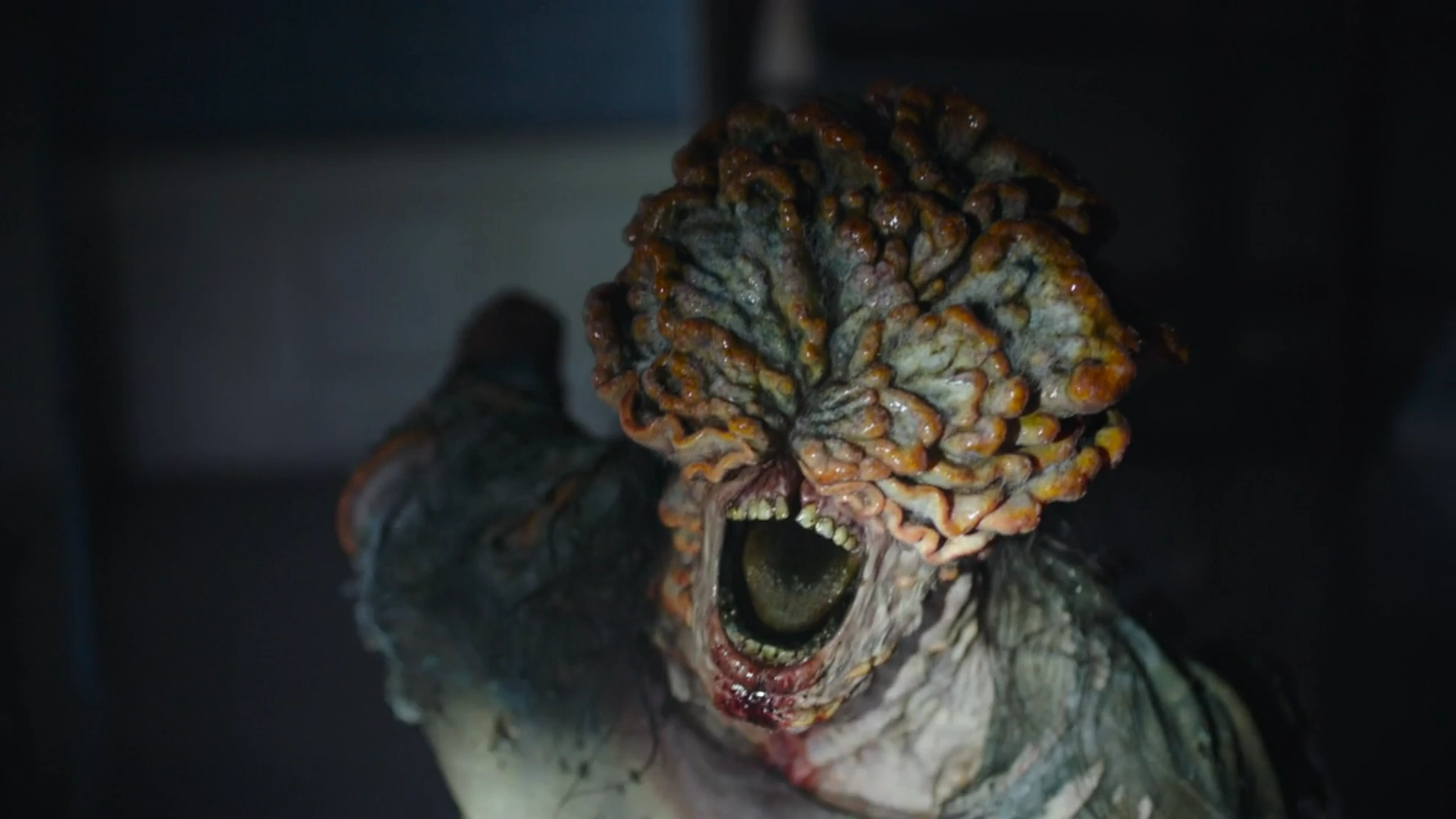 Infectado em cena da série de The Last of Us