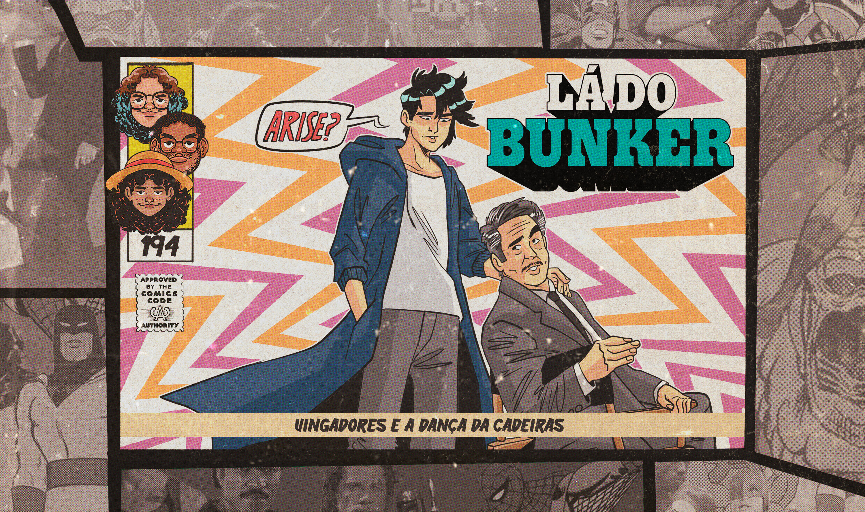 Capa do episódio Vingadores e a dança das cadeiras