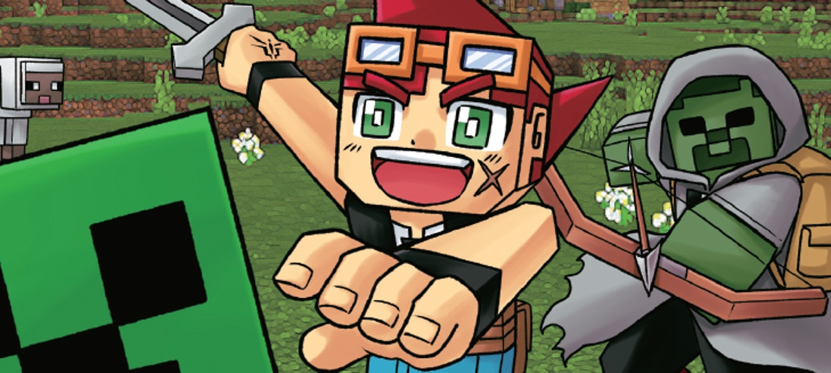 Após sucesso de bilheteria do filme, mangá de Minecraft volta aos holofotes