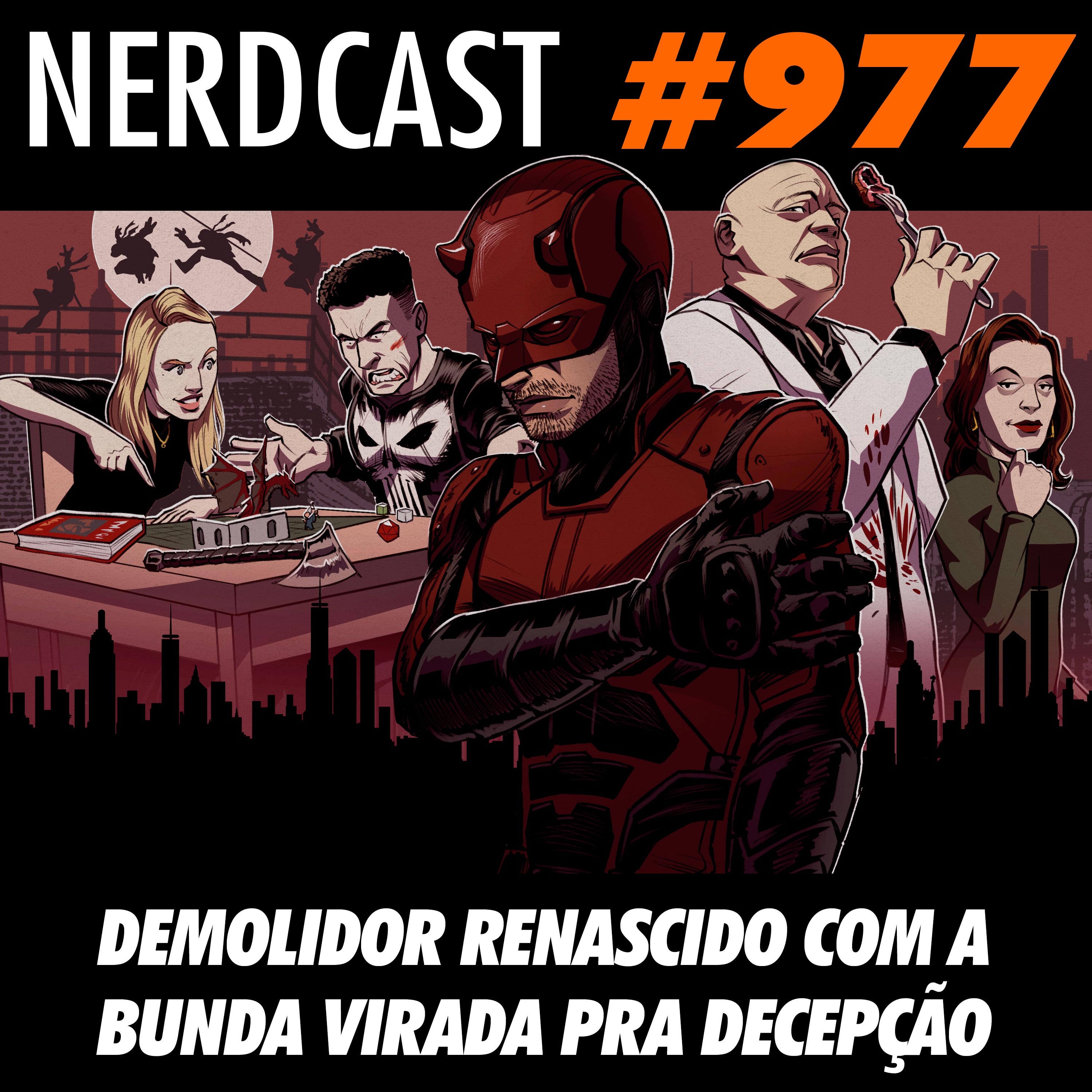 Demolidor renascido com a bunda virada pra decepção