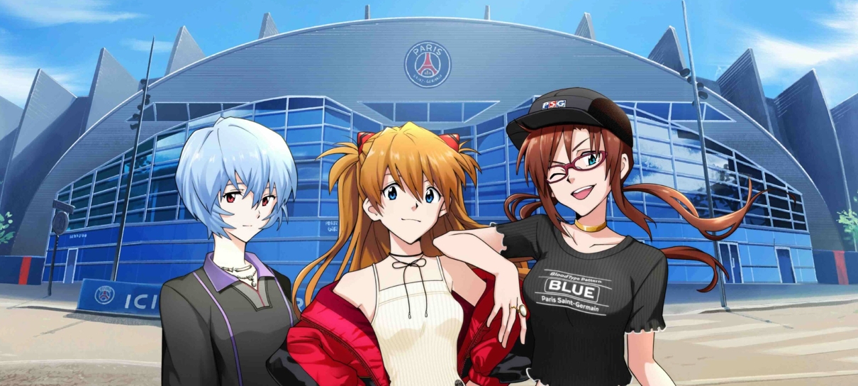 Paris Saint-Germain revela colaboração inusitada com Evangelion