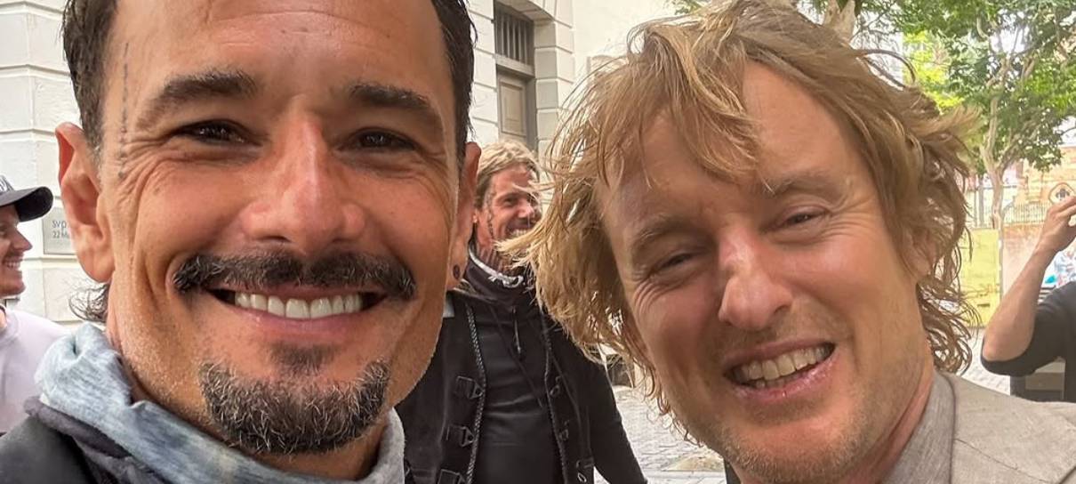 Rodrigo Santoro mostra bastidores de novo filme em Hollywood