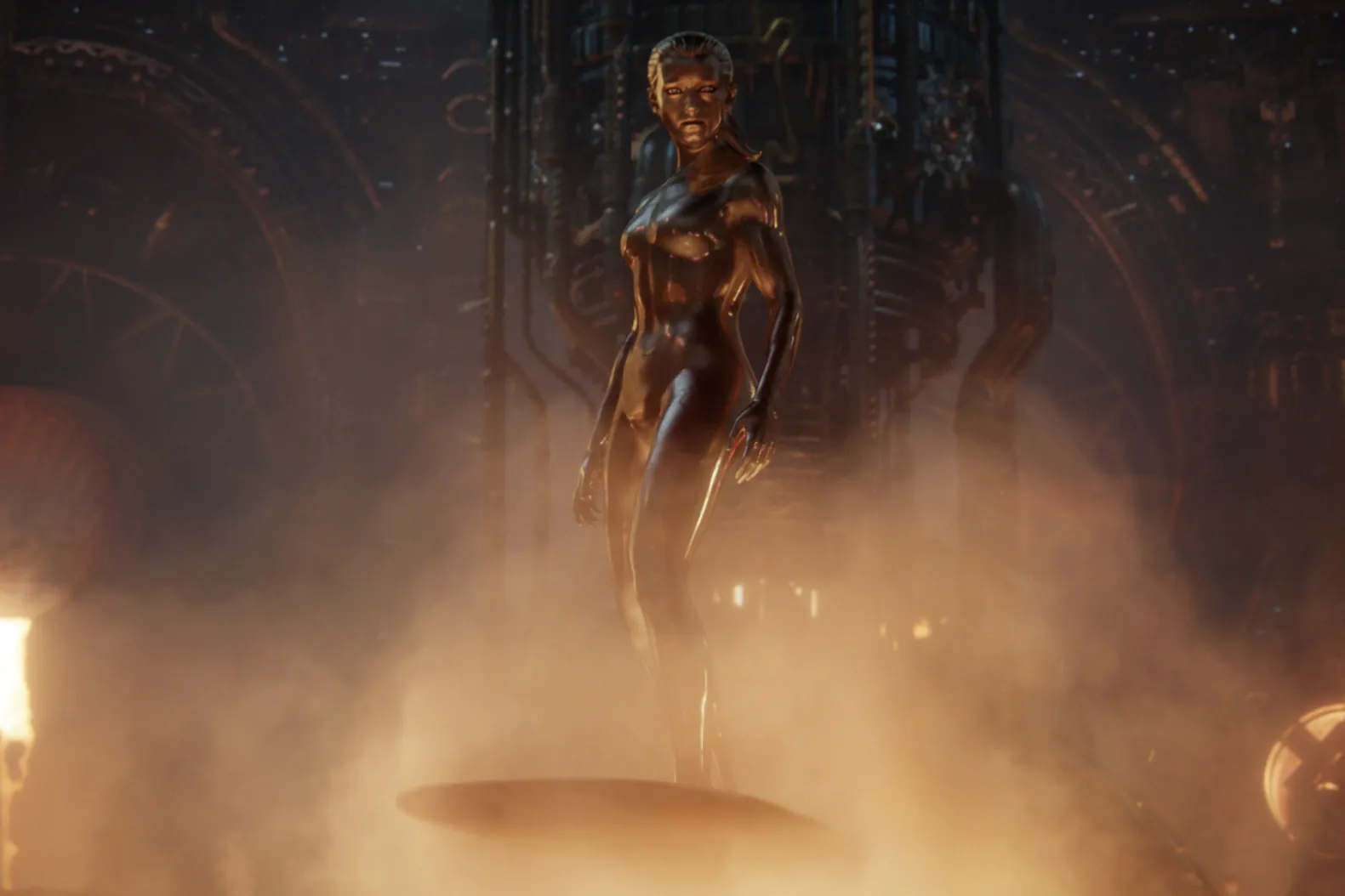 Julia Garner como Shalla-Bal em Quarteto Fantástico: Primeiros Passos. (Marvel Studios/Divulgação)