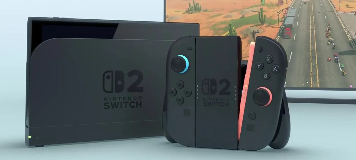 Nintendo confirma previsão de lançamento do Switch 2 no Brasil