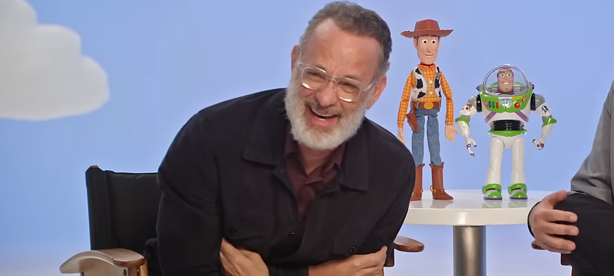 Tom Hanks revela início das gravações de Toy Story 5