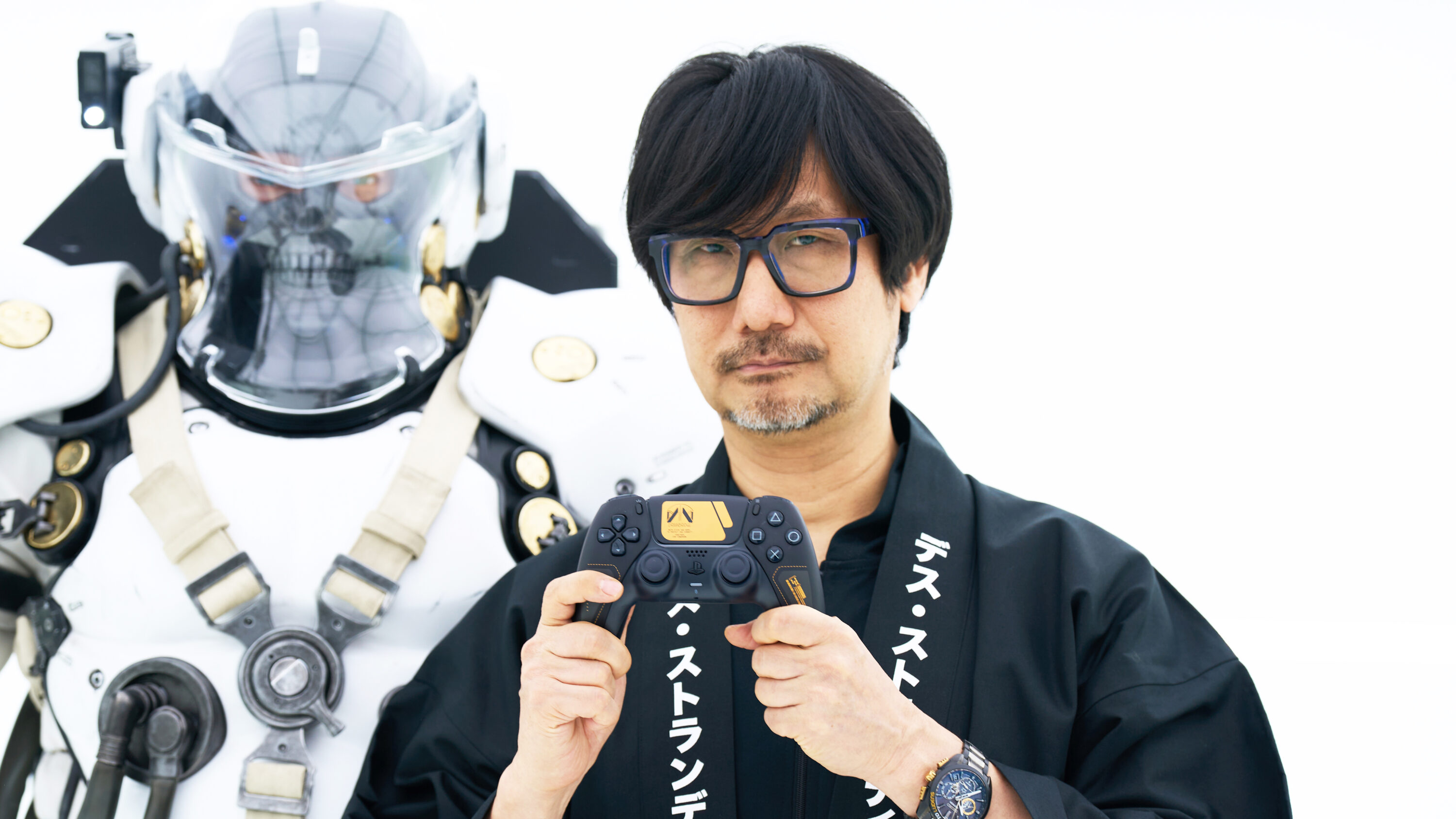 PlayStation revela DualSense temático (e bonitão) de Death Stranding 2