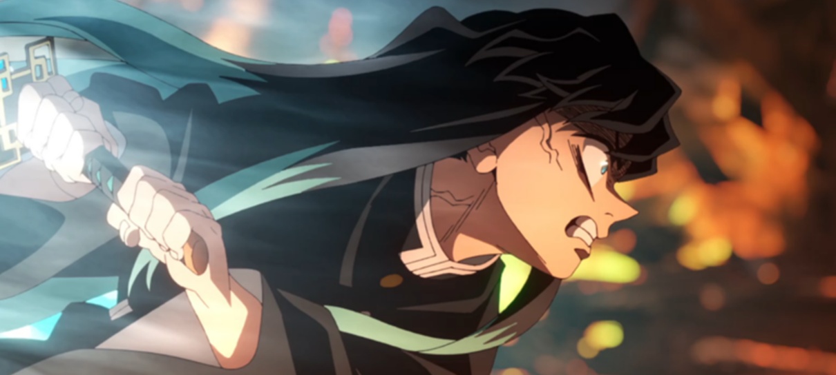 Pôsteres do novo filme de Demon Slayer focam nos Hashiras da Névoa e do Som