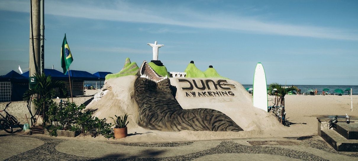 Dune: Awakening leva verme de areia para Praia de Copacabana