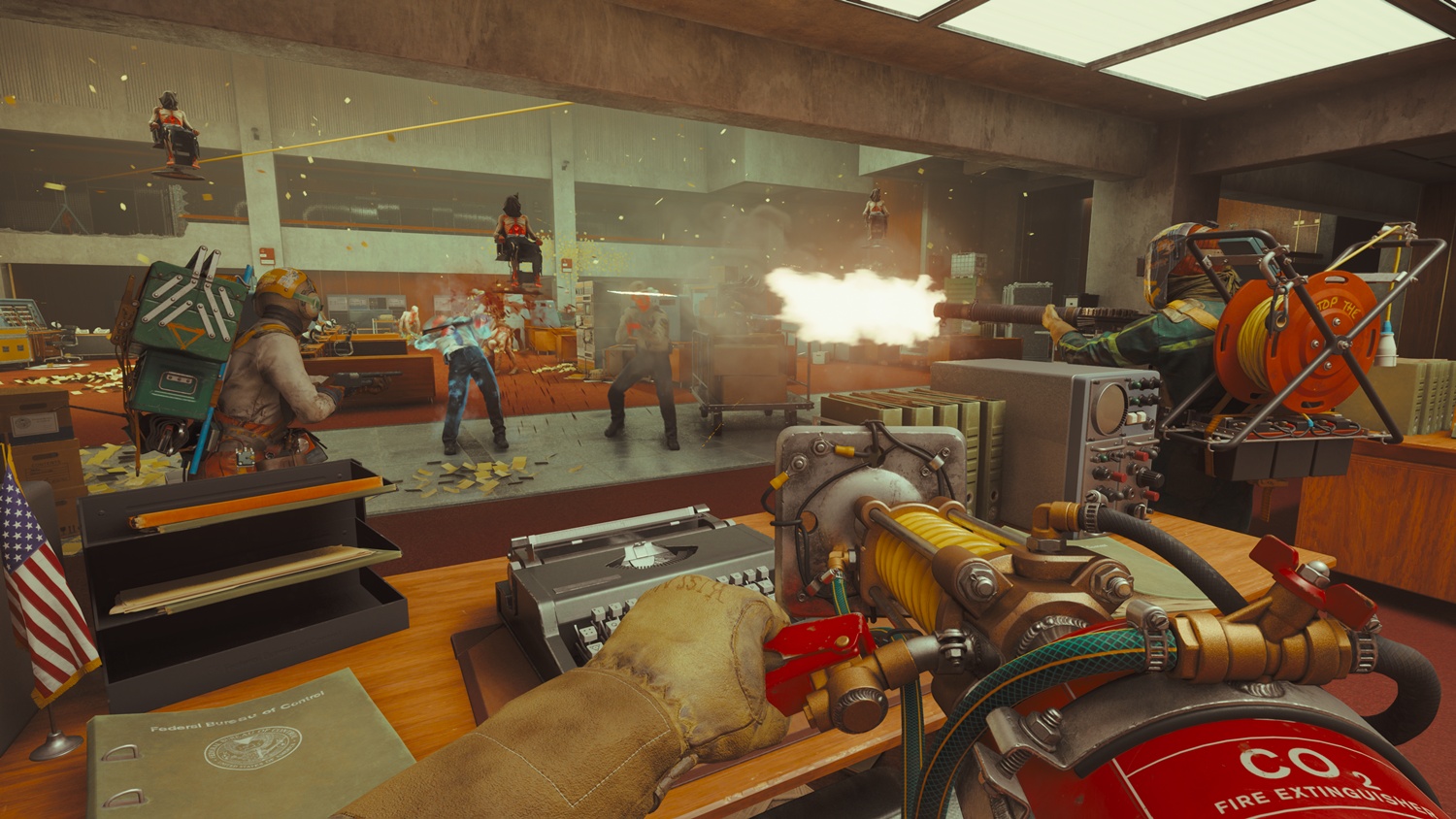 Gameplay do multiplayer FBC: Firebreak