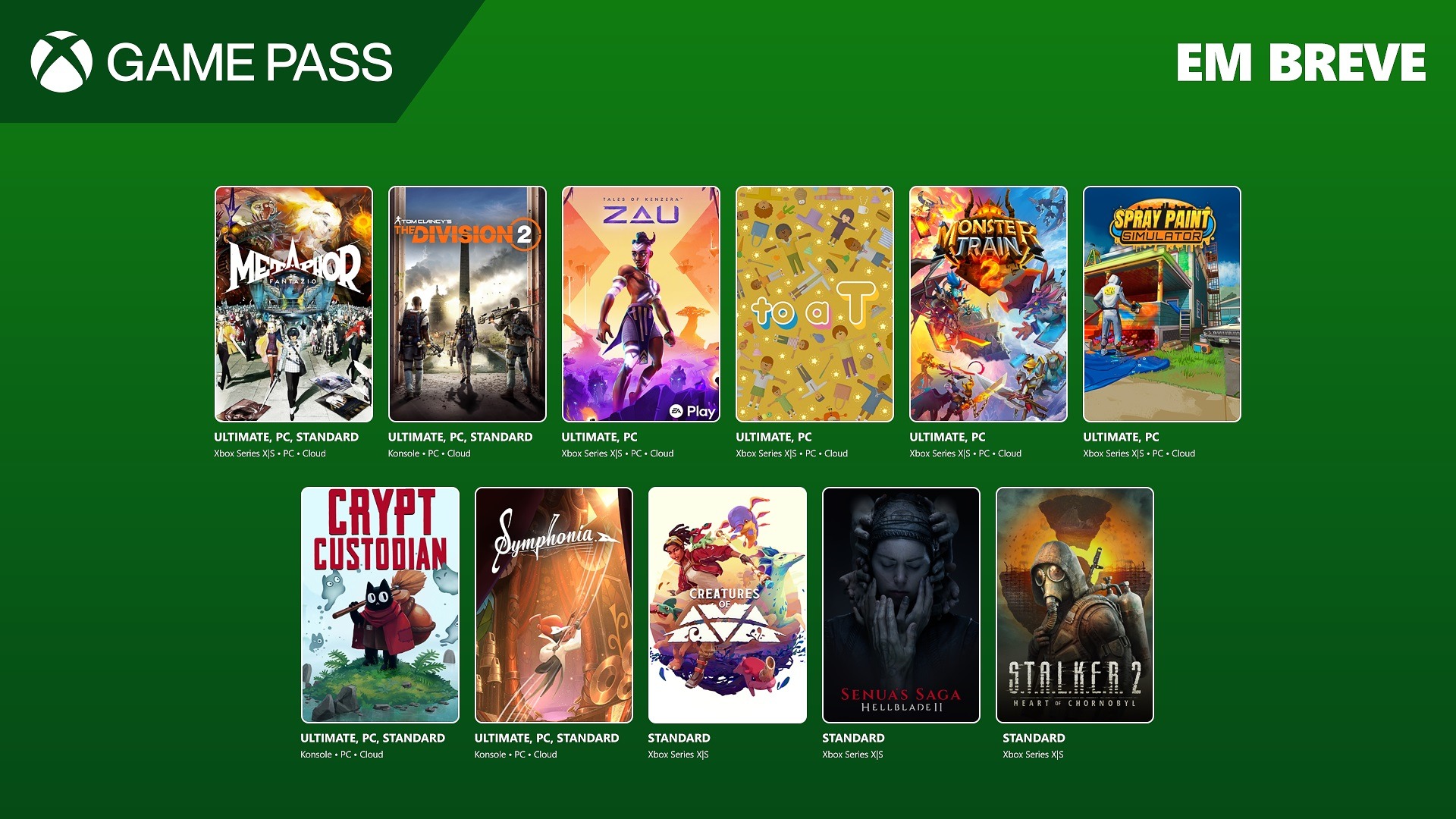 Metaphor: ReFantazio e mais jogos chegam ao Xbox Game Pass nos próximos dias