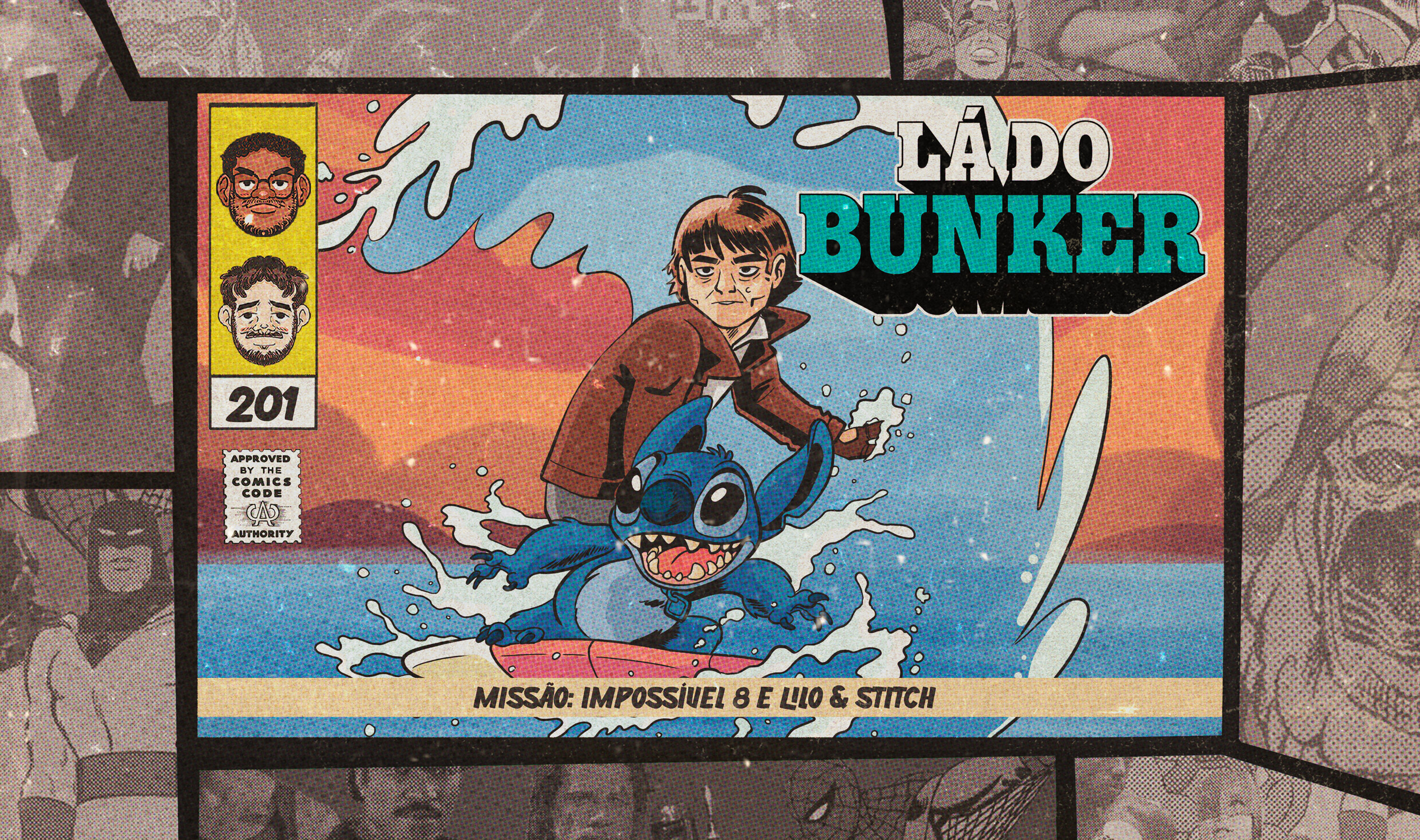 Capa do episódio Missão: Impossível 8 e Lilo e Stitch