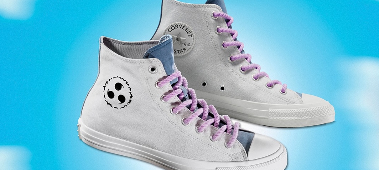 Naruto Shippuden é destaque em nova coleção de tênis da Converse