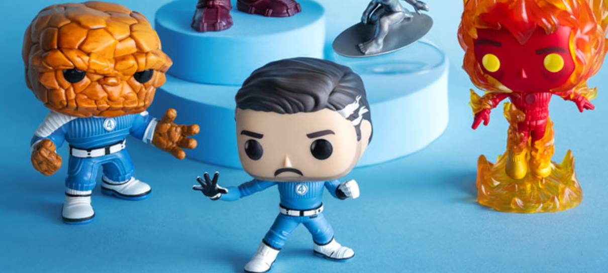 Funkos de Quarteto Fantástico revelam visual de personagem inédito