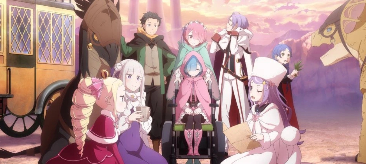 Quarta temporada de Re:ZERO revela cartaz e estreia para 2026