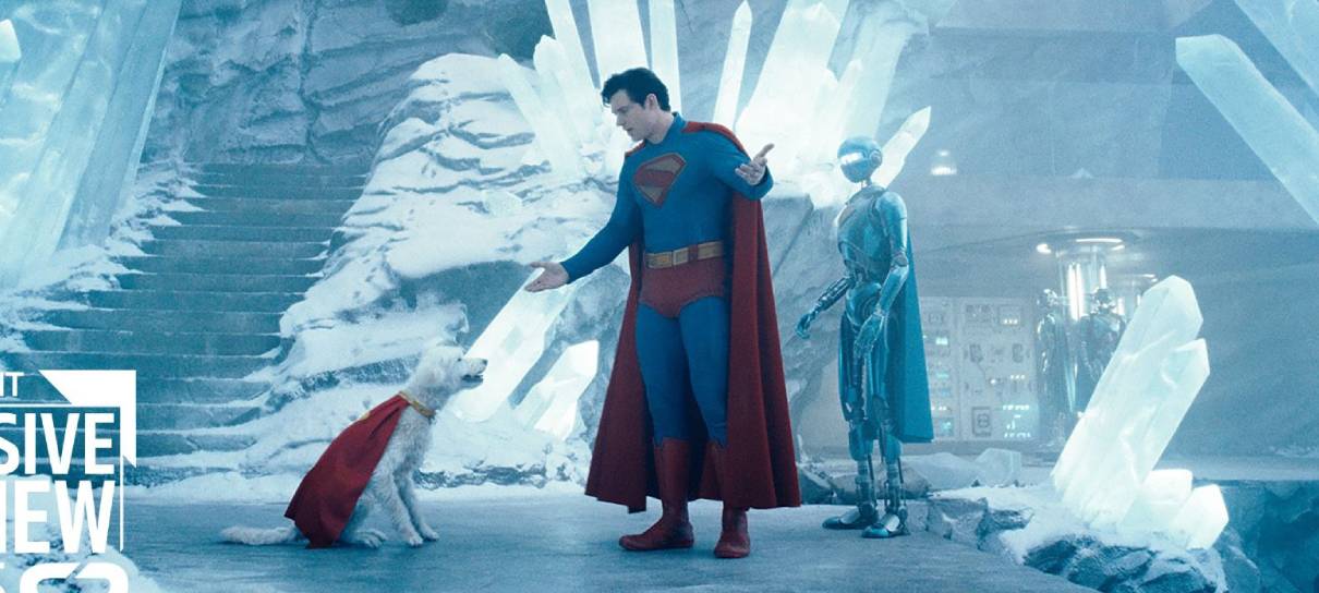 Krypto leva bronca em imagem inédita de Superman