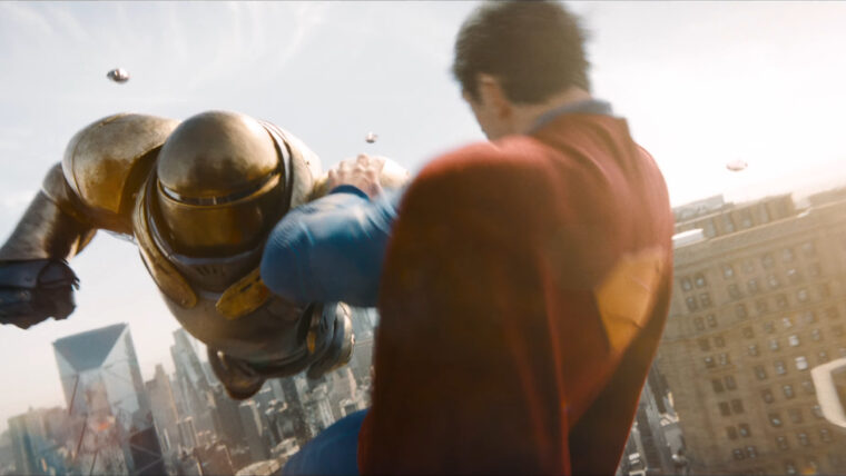 Martelo da Borávia caça Superman em cena do filme (Warner/Reprodução)
