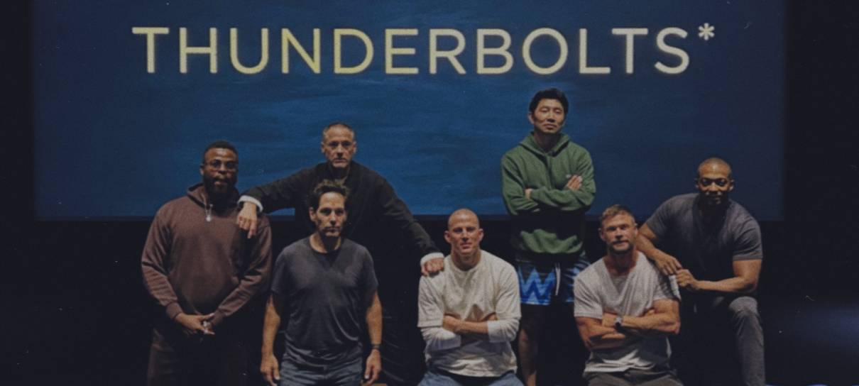 Elenco de Vingadores: Doomsday se junta para assistir a Thunderbolts*