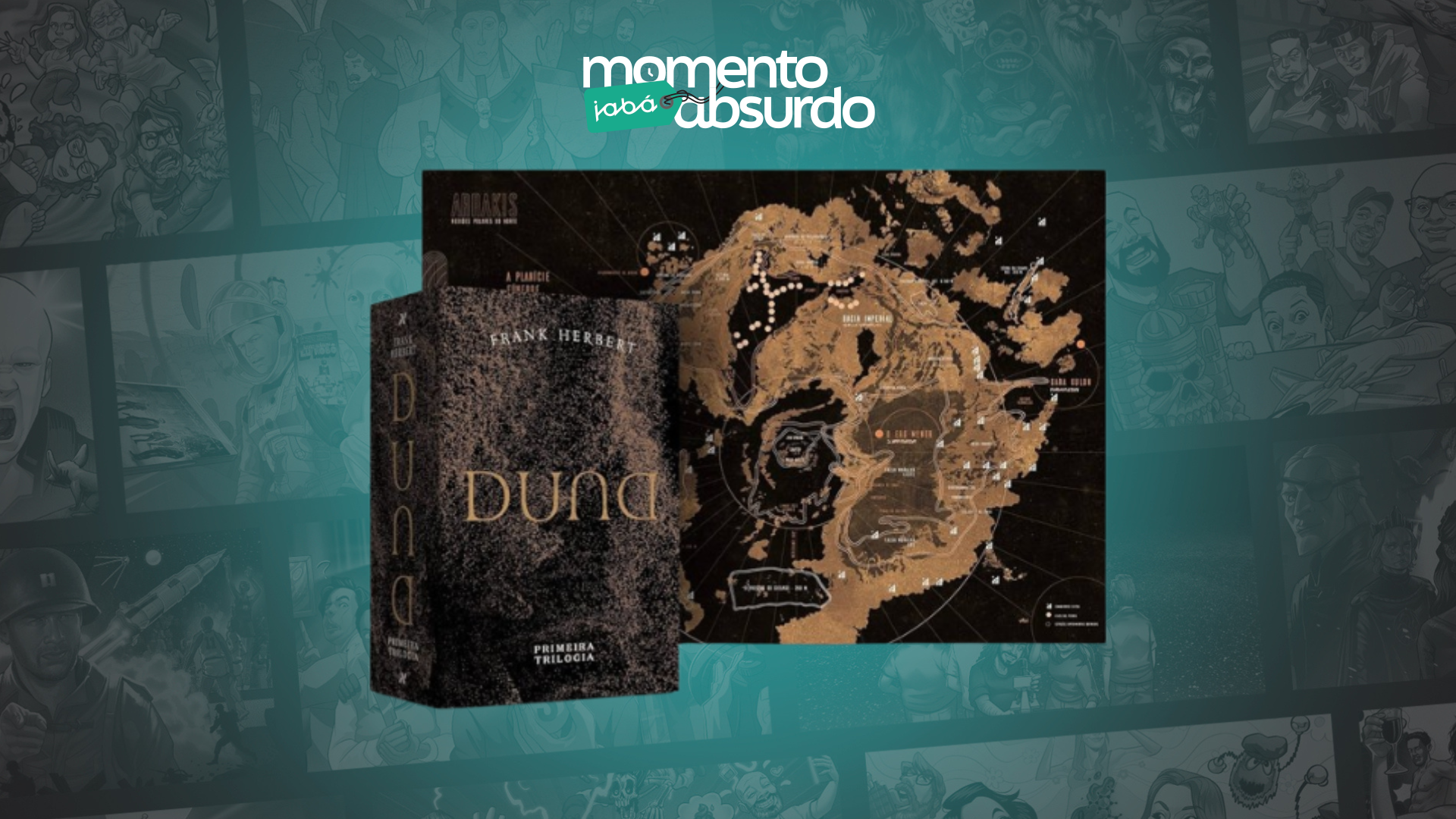 Mergulhe no universo de Duna com os Boxes completo da saga