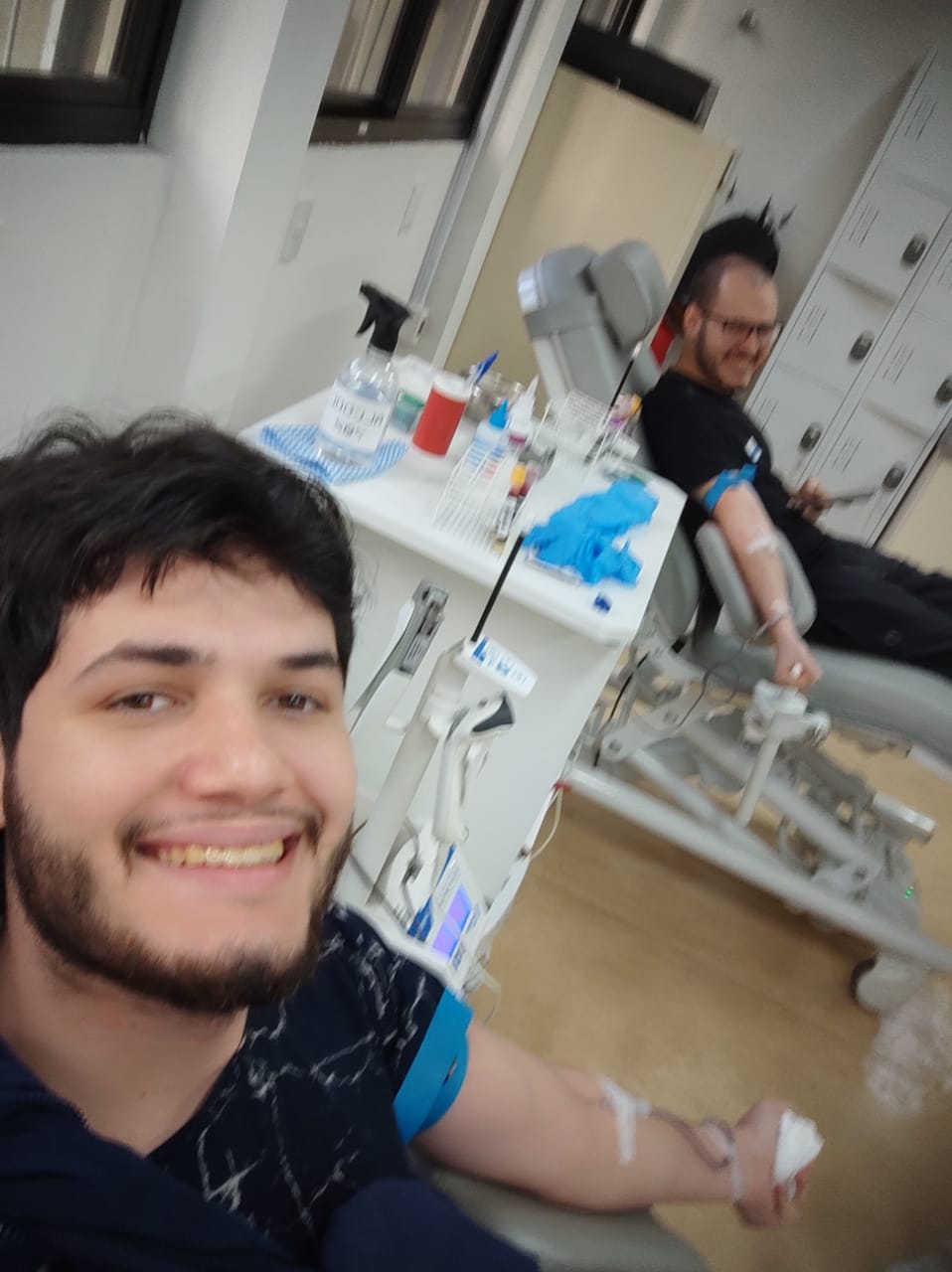 Gabriel da Silva Figueiredo e meu amigo Luiz Eduardo Gonçalves