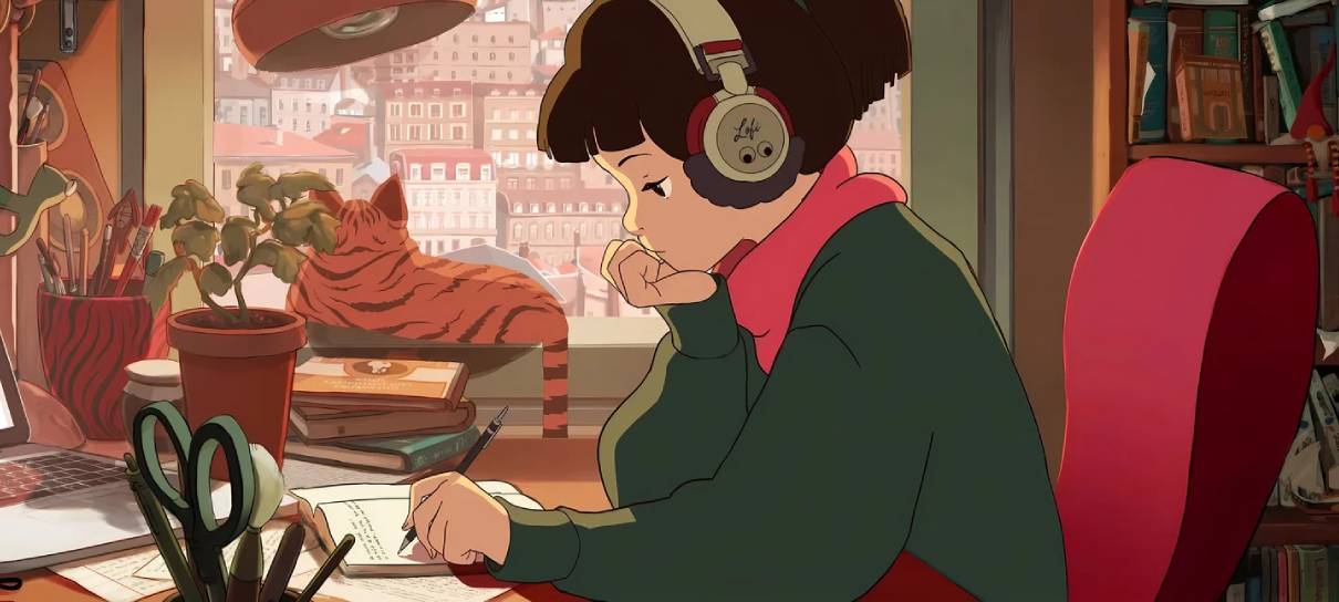 Menina do LoFi finalmente se forma após anos de estudo ininterrupto