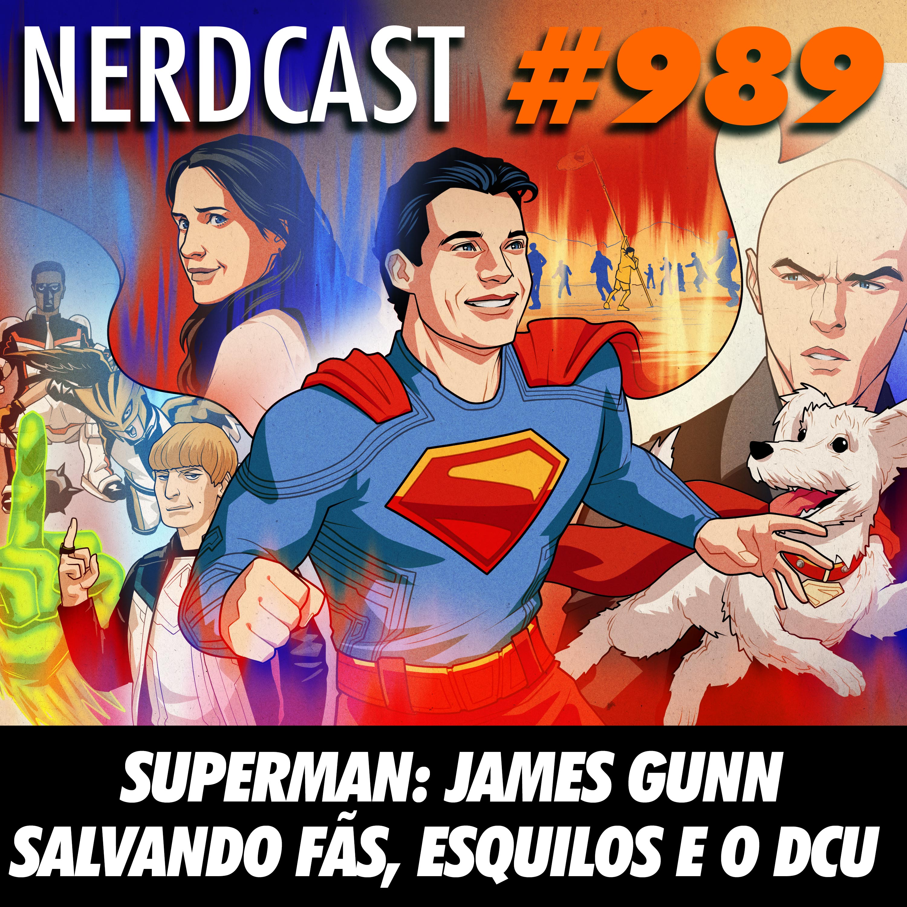Superman: James Gunn salvando fãs, esquilos e o DCU