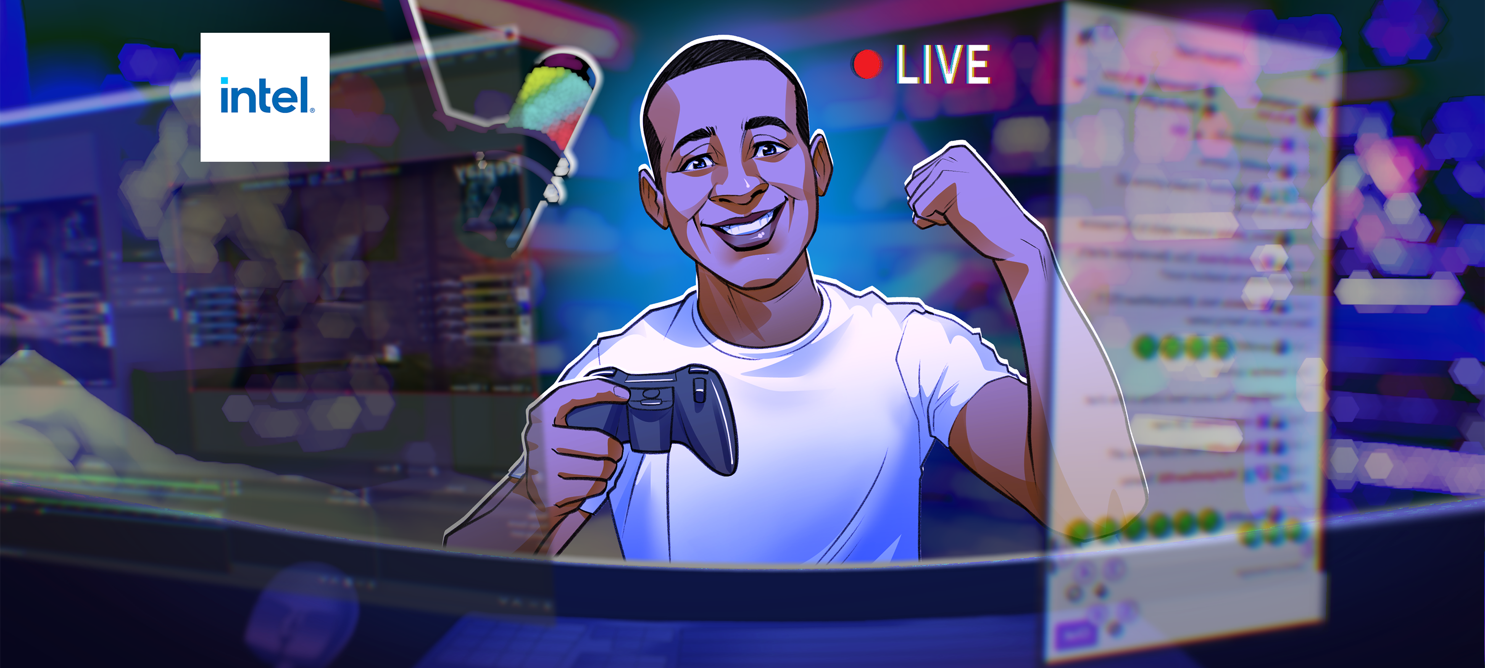 Stream de qualidade e mais performance pro chat