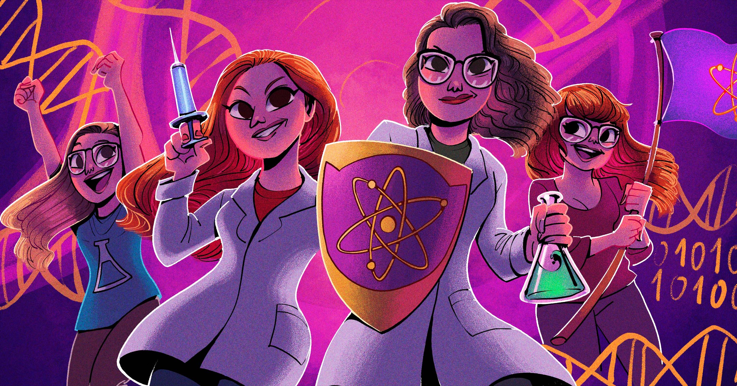 Capa do episódio Super Cientistas contra a Picaretagem