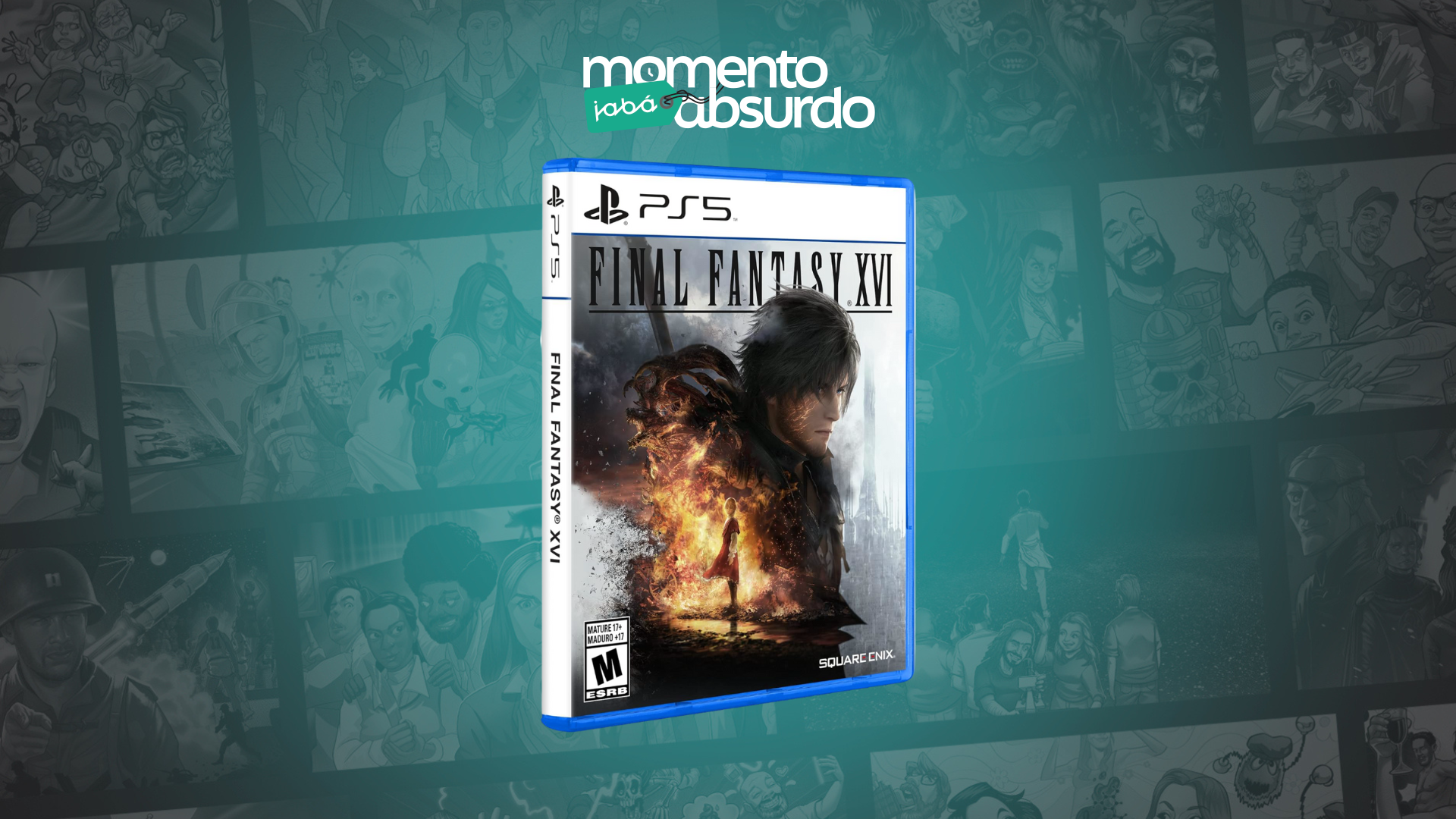 Final Fantasy XVI com 28% de desconto na Amazon
