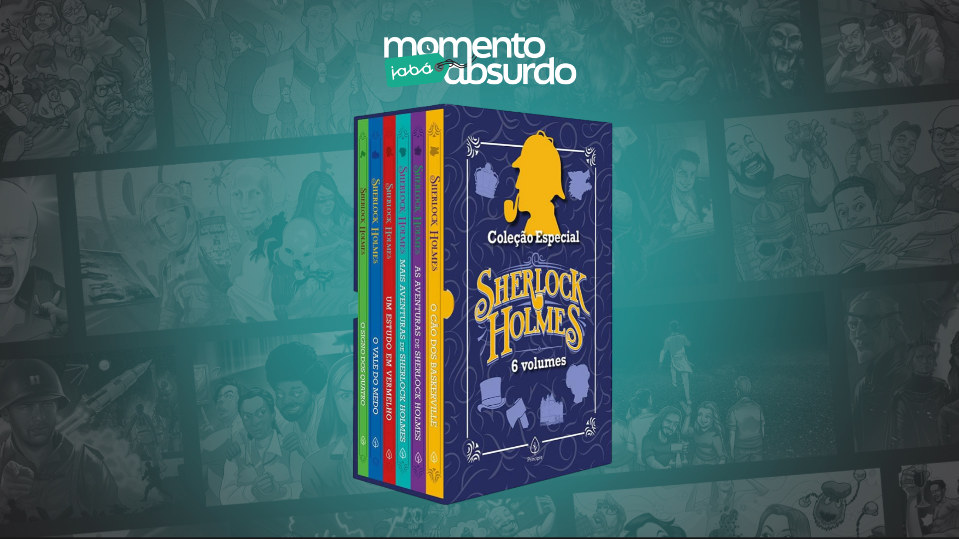 Sherlock Holmes: Box com 6 livros do detetive está em promoção
