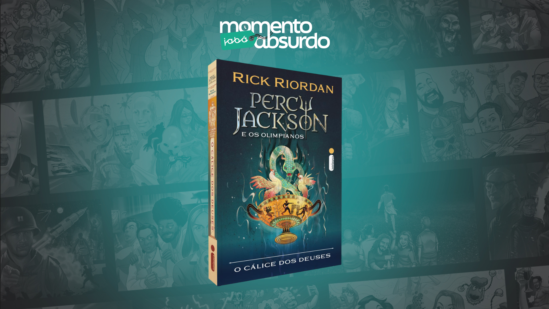 Percy Jackson: O Cálice dos Deuses em oferta na Amazon