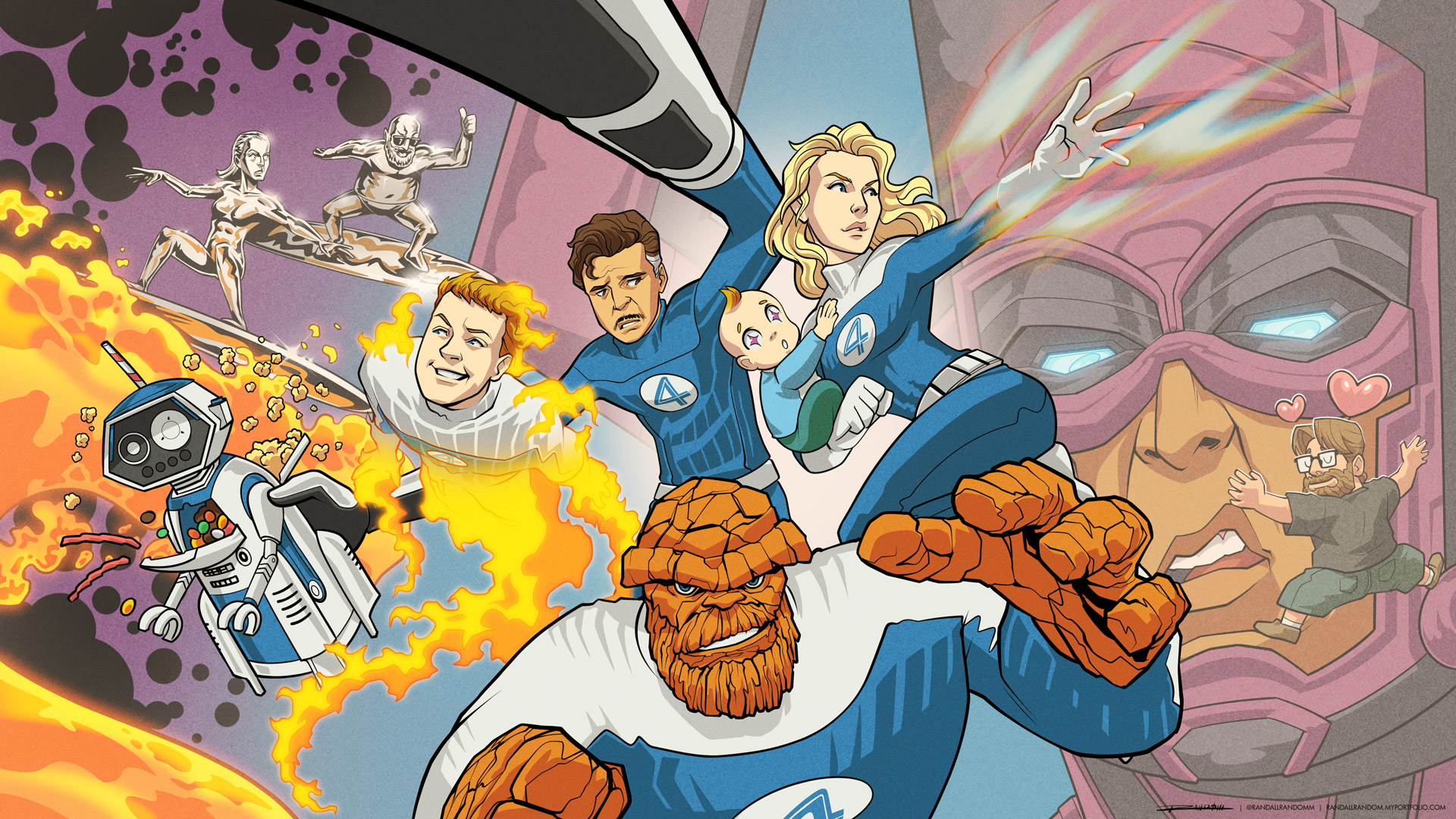 Quarteto Fantástico: família, o universo e tudo mais