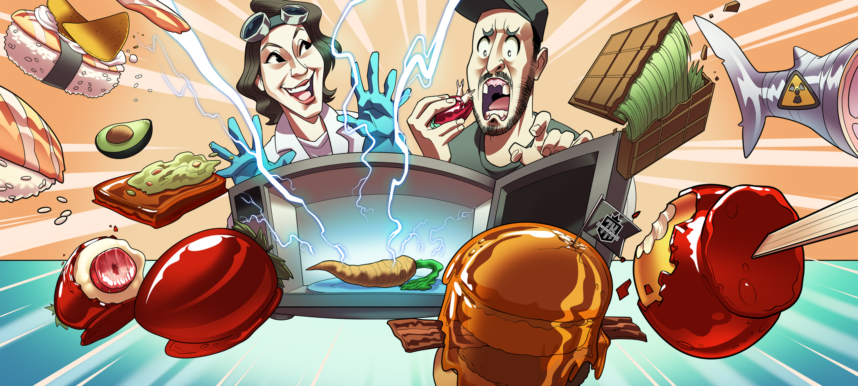 Morango do Amor - Hype, Ciência e Maluquices com comidas