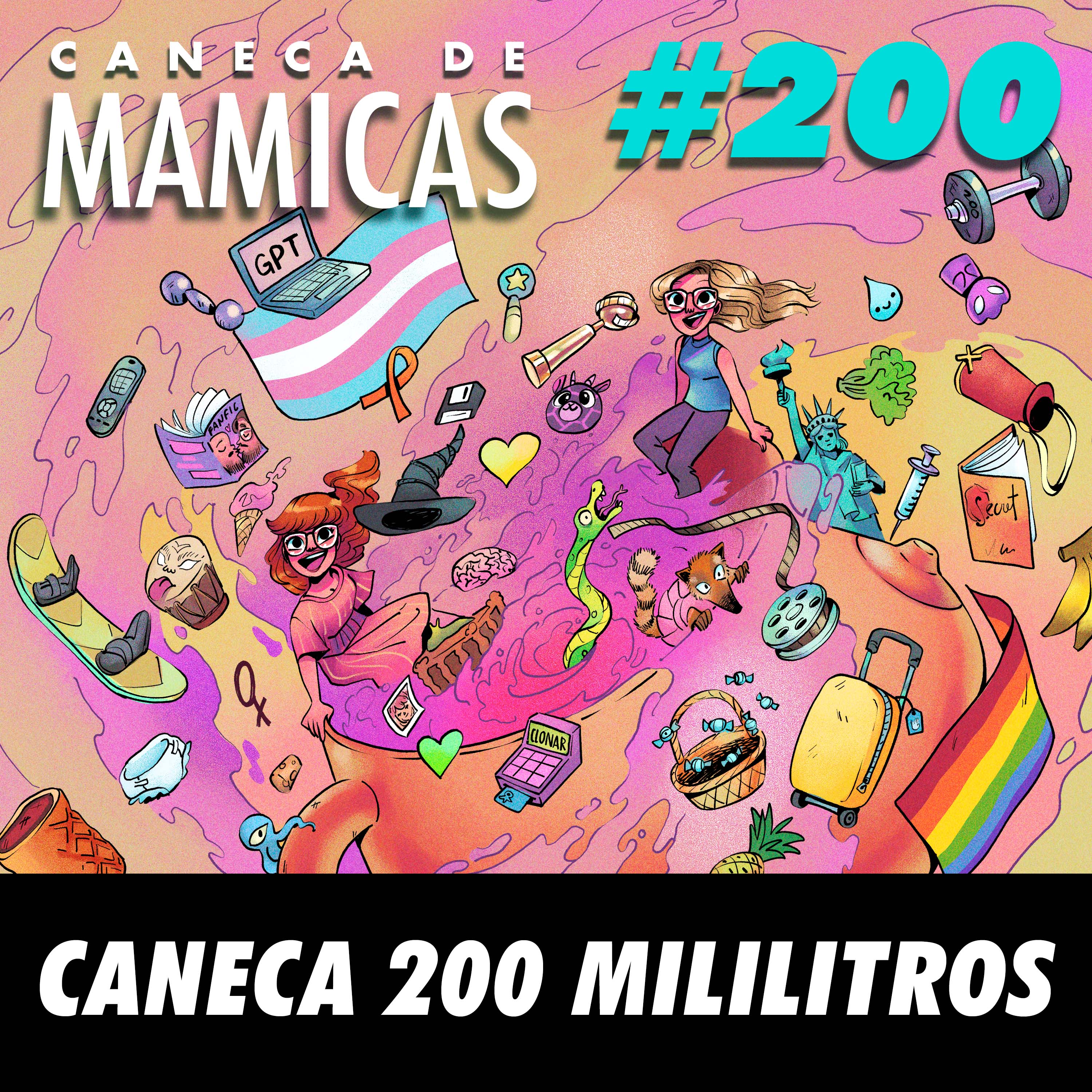 Caneca 200 mililitros