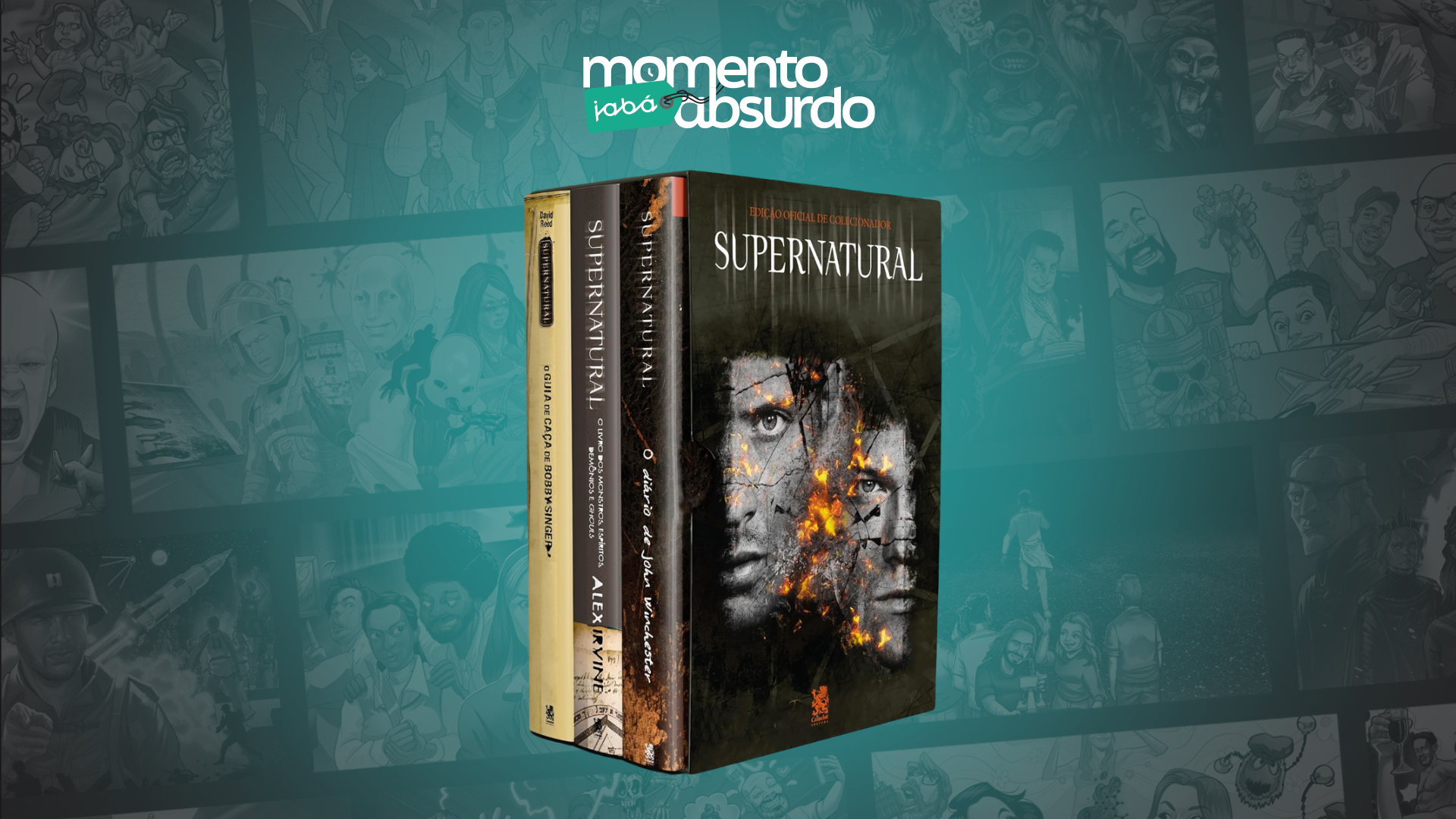 Supernatural: Mergulhe no universo da série com livros em desconto
