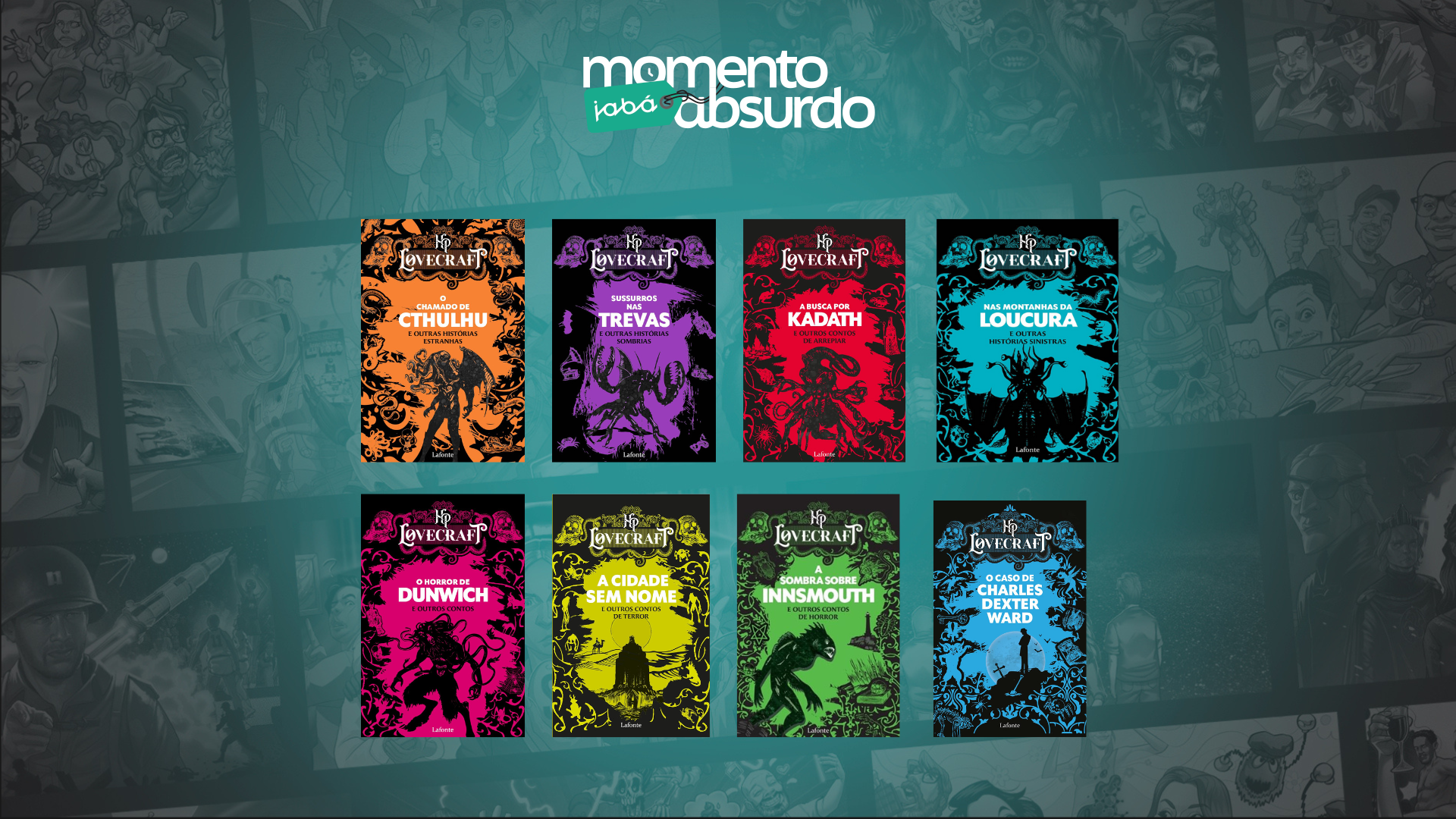 Biblioteca Lovecraft: Kit com 8 clássicos do autor em promoção