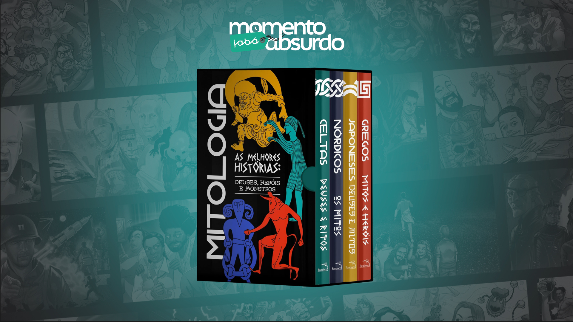 Mitologia: As Melhores Histórias - Box com 50% de desconto na Amazon
