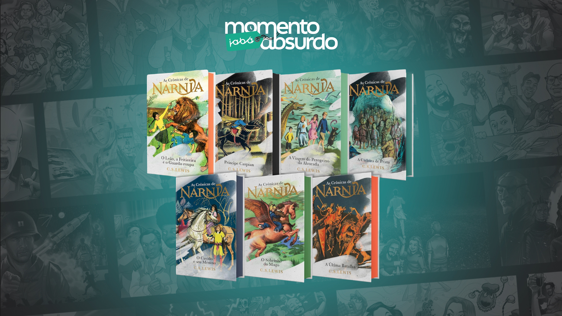 As Crônicas de Nárnia: Coleção completa em capa dura com desconto