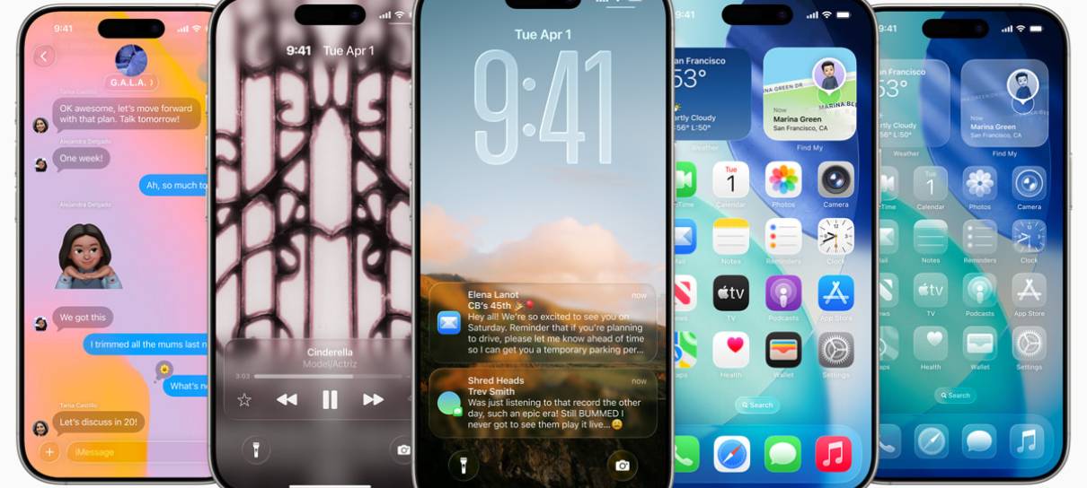 iOS 26 é lançado pela Apple - Veja modelos compatíveis e novidades