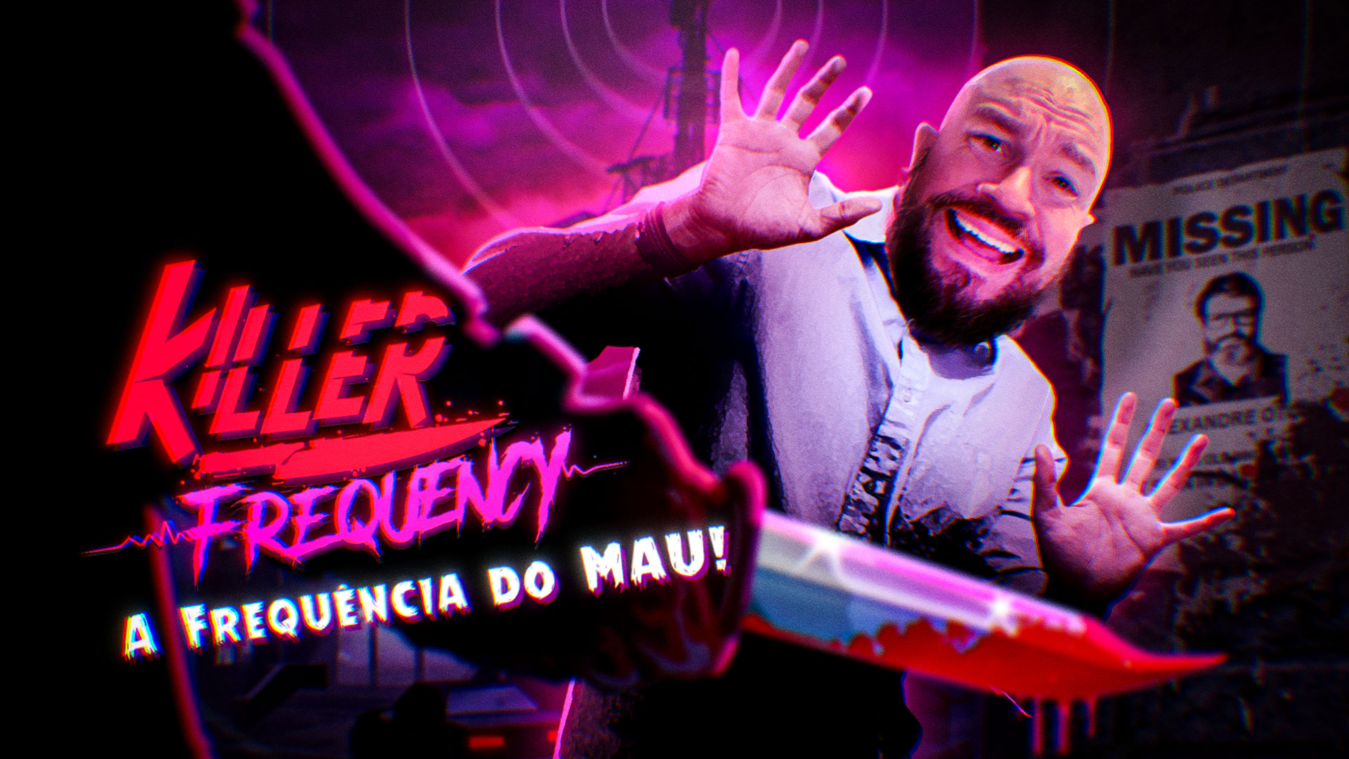 Killer Frequency Gameplay - RÁDIO MA(U)LIGNA