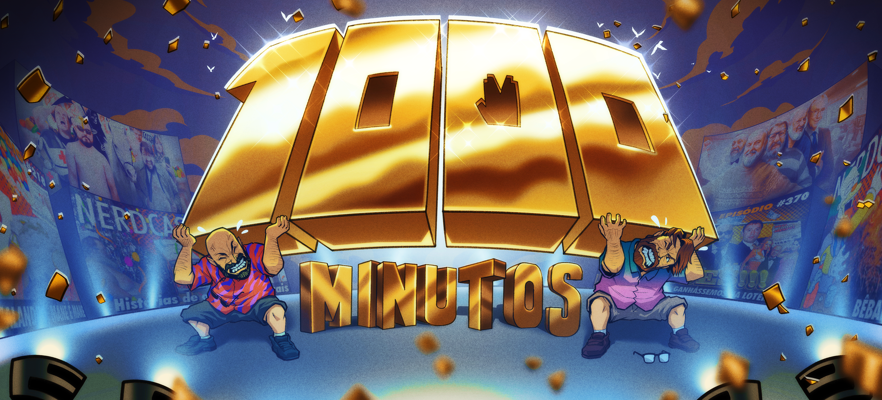 Capa do episódio Especial 1000 minutos: Um NerdCast para a Todos Governar