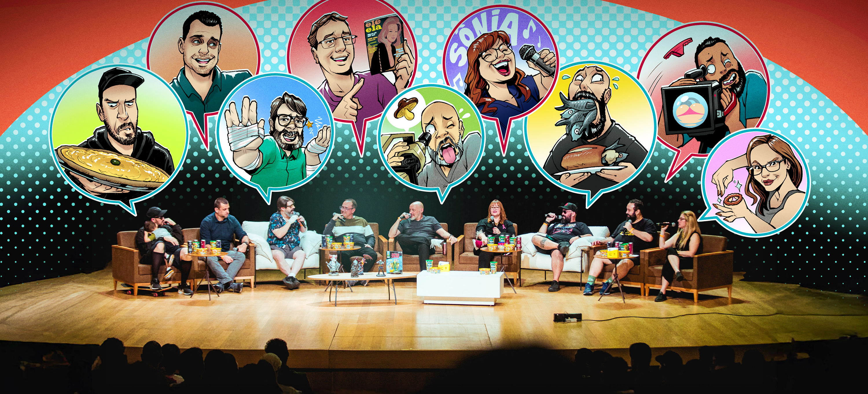 Capa do episódio NerdCast Mil no Teatro: Melhores Momentos