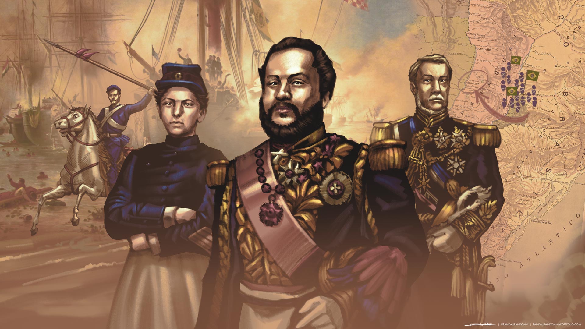 A Triste e Sangrenta Guerra do Paraguai